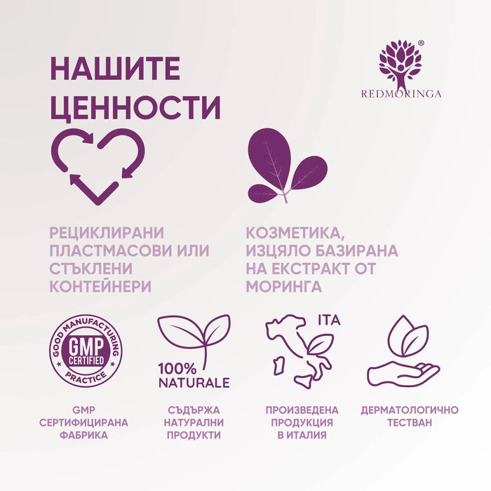 БИО Шампоан против пърхот и сърбеж RedMoringa